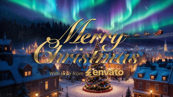 Videohive Christmas Card – The Santa Claus Comes