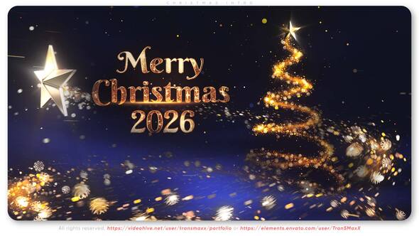 Videohive Christmas Intro 60892133