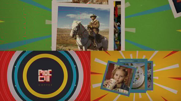 Videohive Collage Logo Intro Reveal