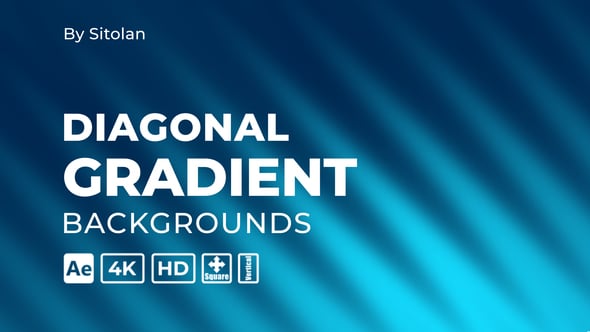 Videohive Diagonal Gradient Backgrounds