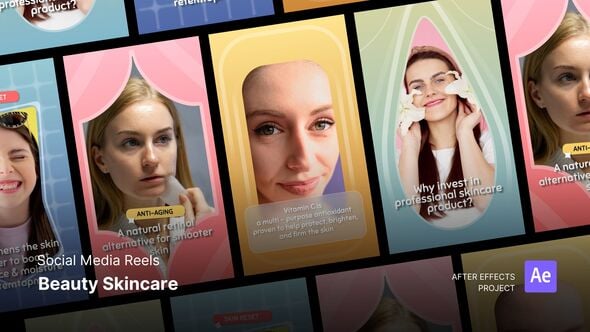 Videohive Reels – Beauty Skincare