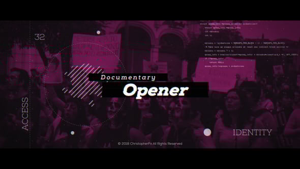 Videohive Documentary Opener 22721291