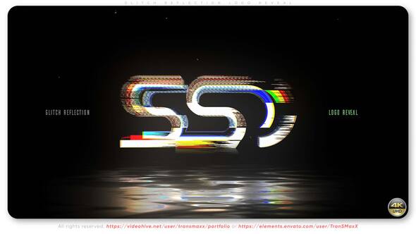 Videohive Glitch Reflection Logo Reveal 59931247