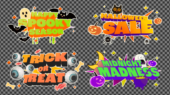 Videohive Halloween Titles 60424302