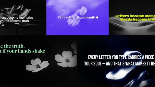 Videohive Typewriter Podcast Opener