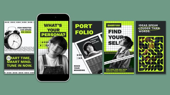 Videohive Podcast Tiktok Promo