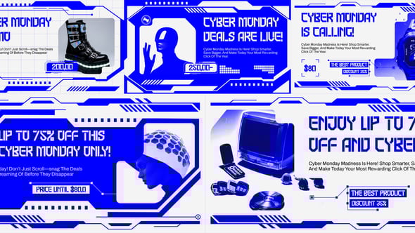 Videohive Cyber Monday Promo After Effect