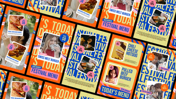 Videohive Food Festival Reels & Story