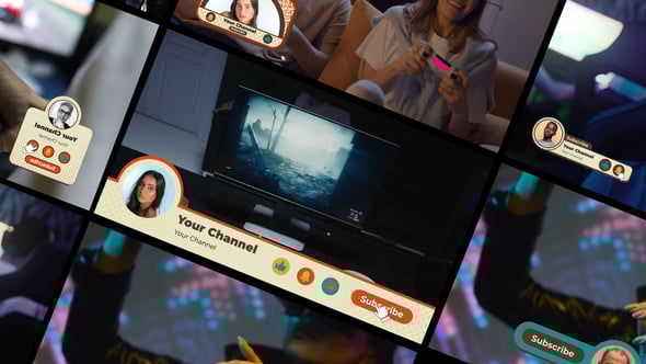 Videohive Youtube Elements 57892273