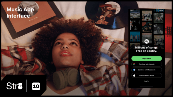 Videohive Music App Interface