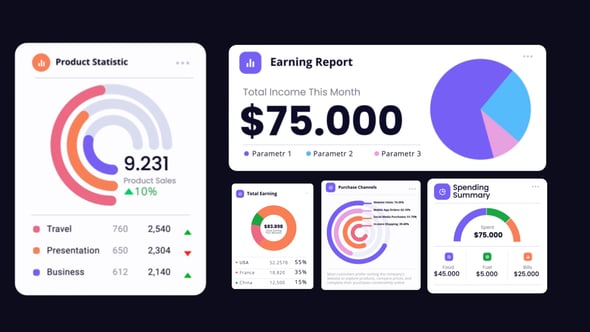 Videohive Pie Chart Infographic 60362282