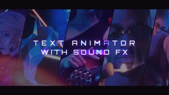 Videohive Glitch Text Animator 2.0