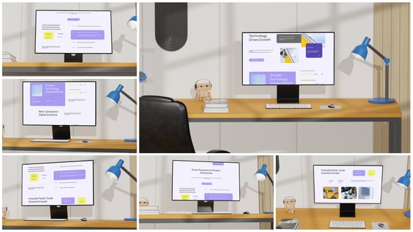 Videohive Computer Mockup