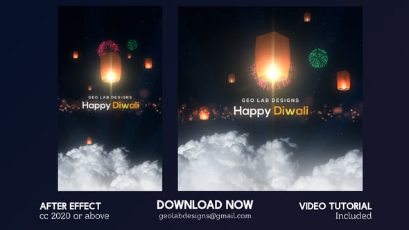Videohive Happy Diwali Titles