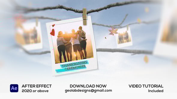 Videohive Thanksgiving Day Titles