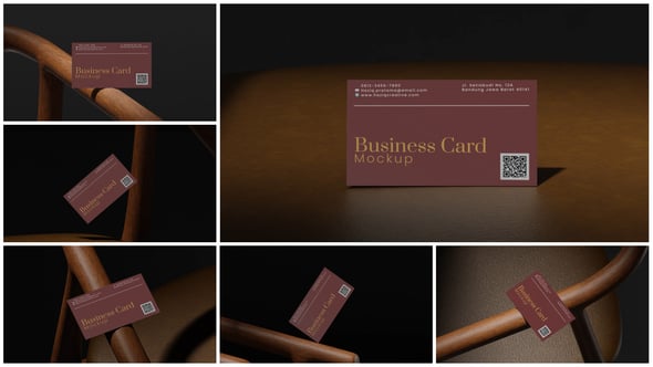 Videohive Business Card Mockup 60362379