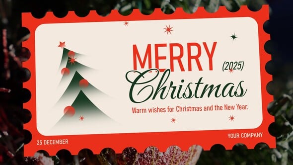 Videohive Christmas & New Year Greetings 61105655