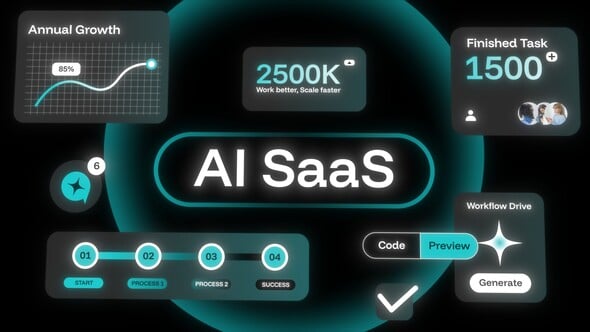 Videohive SaaS Intro 61050466