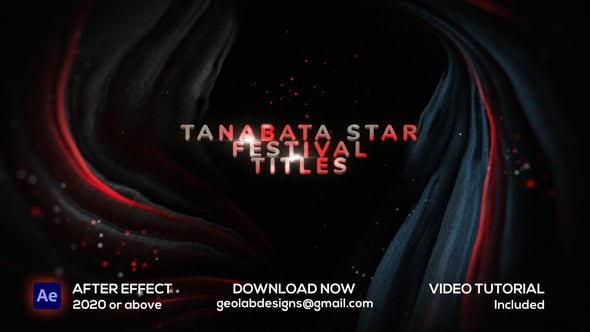 Videohive Tanabata Star Festival Titles