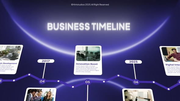 Videohive Timeline business