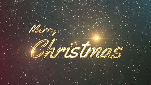 Videohive Christmas Text