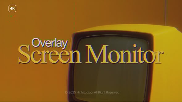 Videohive Overlay Screen Monitor