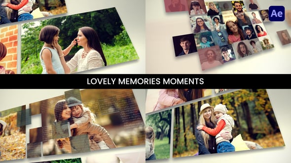 Videohive Lovely Memories Moments