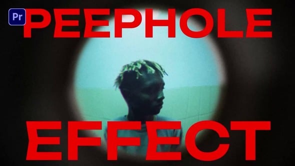 Videohive Peephole Effect