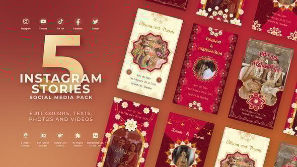 Videohive Indian Wedding Invitation 60813462