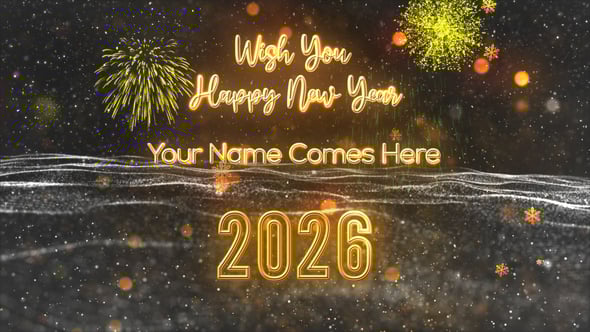 Videohive Happy New Year Greetings 2026 61050659