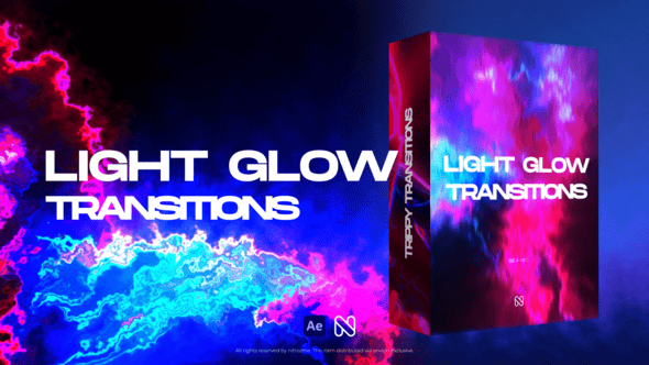 Videohive Light Glow Transitions