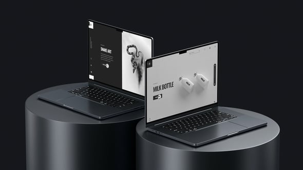 Videohive Laptop Mockups – 4K UltraHD