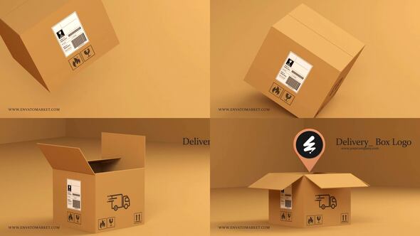 Videohive Delivery Box Logo