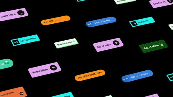 Videohive Social Media Buttons Lower thirds