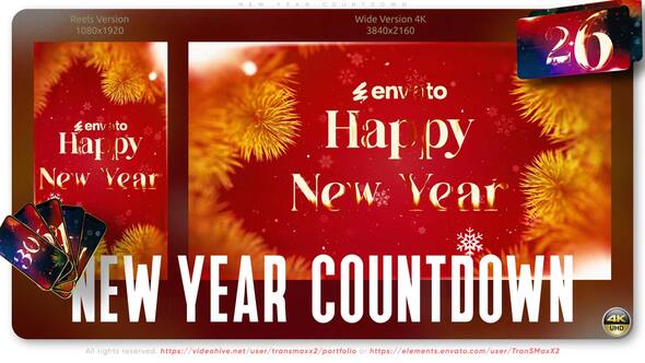Videohive New Year Countdown 60825435