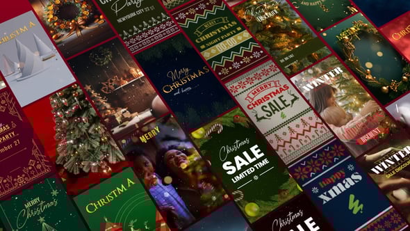 Videohive Christmas Story & Reels v3