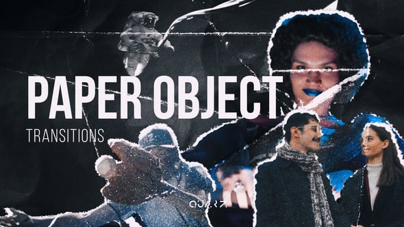 Videohive Paper Object Transitions for After Effects
