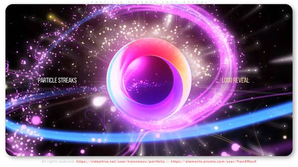 Videohive Particle Streaks Logo Reveal 60442614
