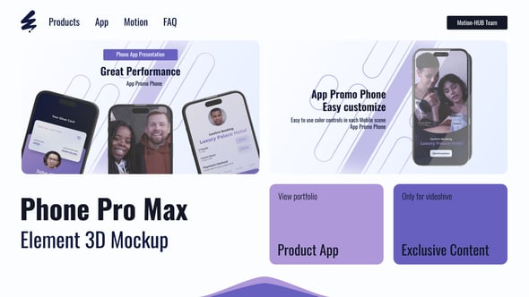 Videohive Phone Mockup 60892105