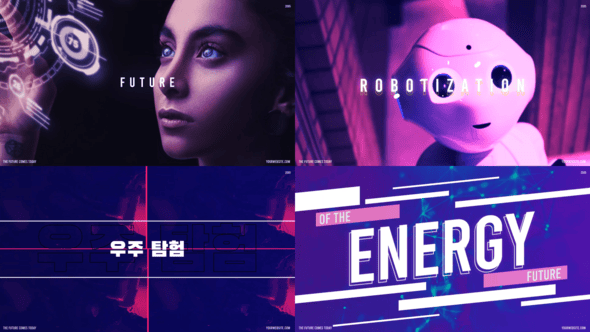Videohive Fast Future Intro for After Effects