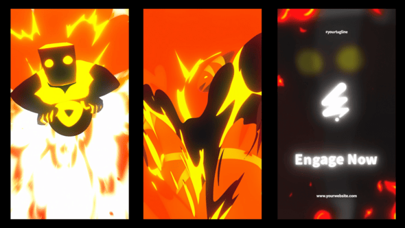 Videohive Horror Monster Logo Opener for After Effects 60296192