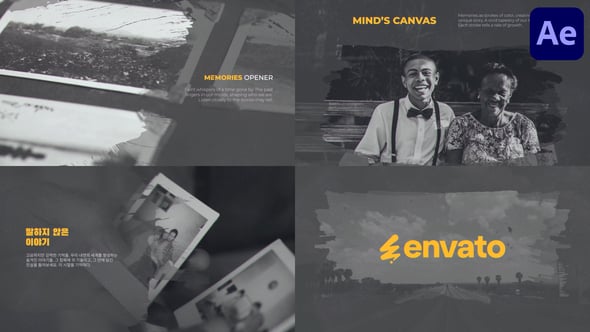 Videohive Memories Opener for After Effects