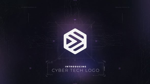 Videohive Cyber Tech Logo