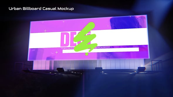 Videohive Urban Billboard Casual Mockup