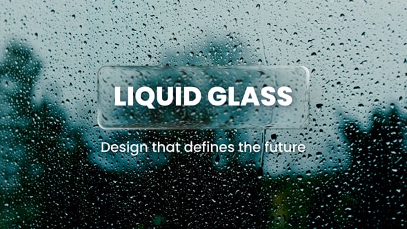 Videohive Liquid Glass Lower Thirds 60780436