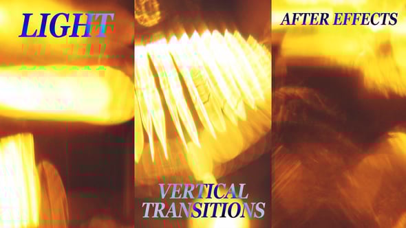 Videohive Vertical Light Transitions | Instagram Reels Stories TikTok