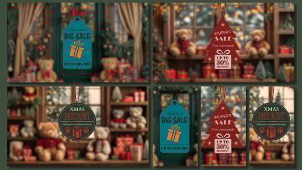 Videohive Christmas Promotional Ads