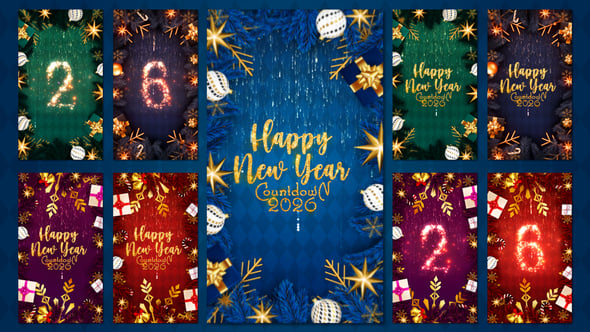 Videohive New Year Story