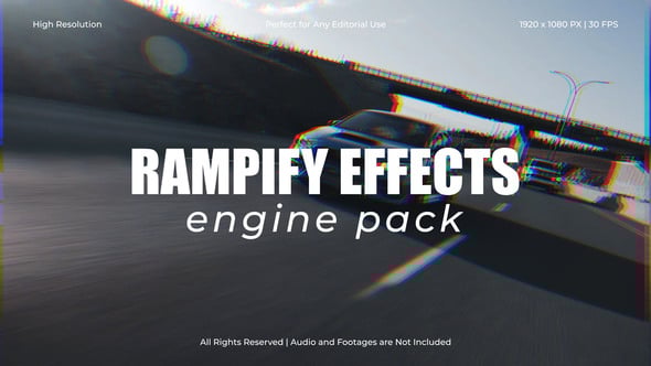 Videohive Rampify Effects Engine Pack for After Effects