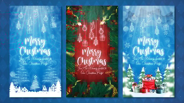 Videohive Christmas Instagram Stories 60901201